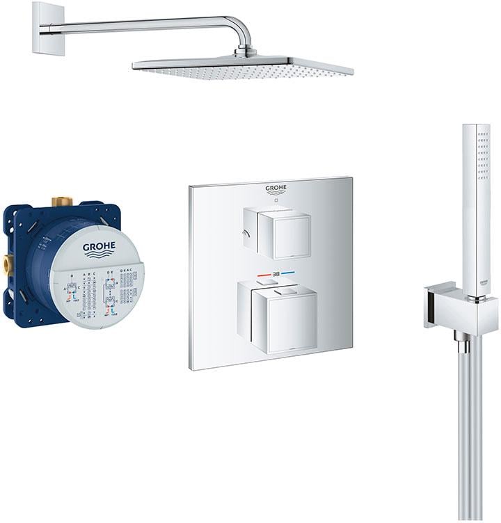 Душевая система скрытого типа Grohe Grohtherm Smartcontrol 26405SC0 Хром (113636)