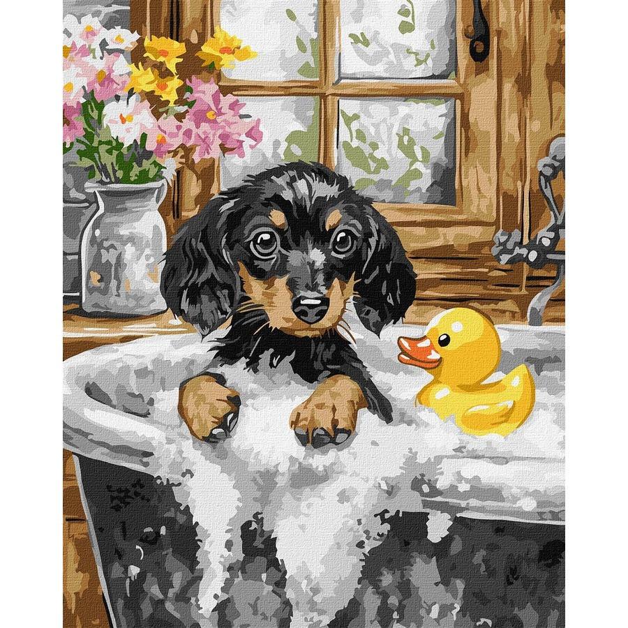 Картина по номерам Ideyka День купания 40x50 см (KHO6815)