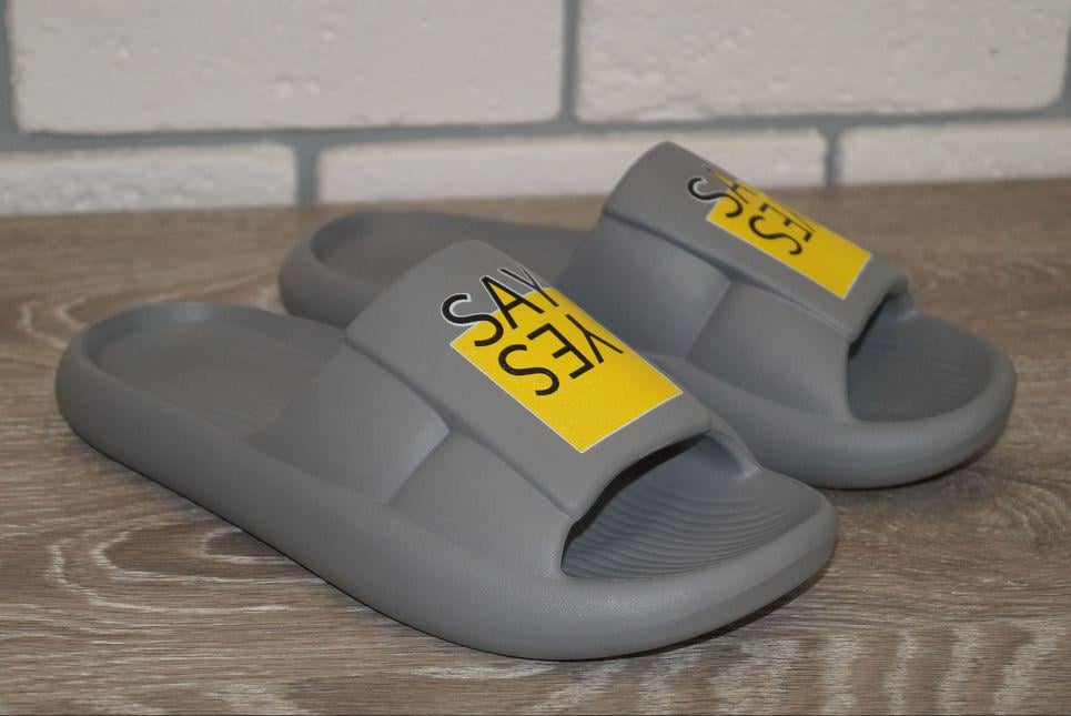 Шлепанцы детские/подростковые Gipanis р. 40 25,5 см Серый (31511-40)