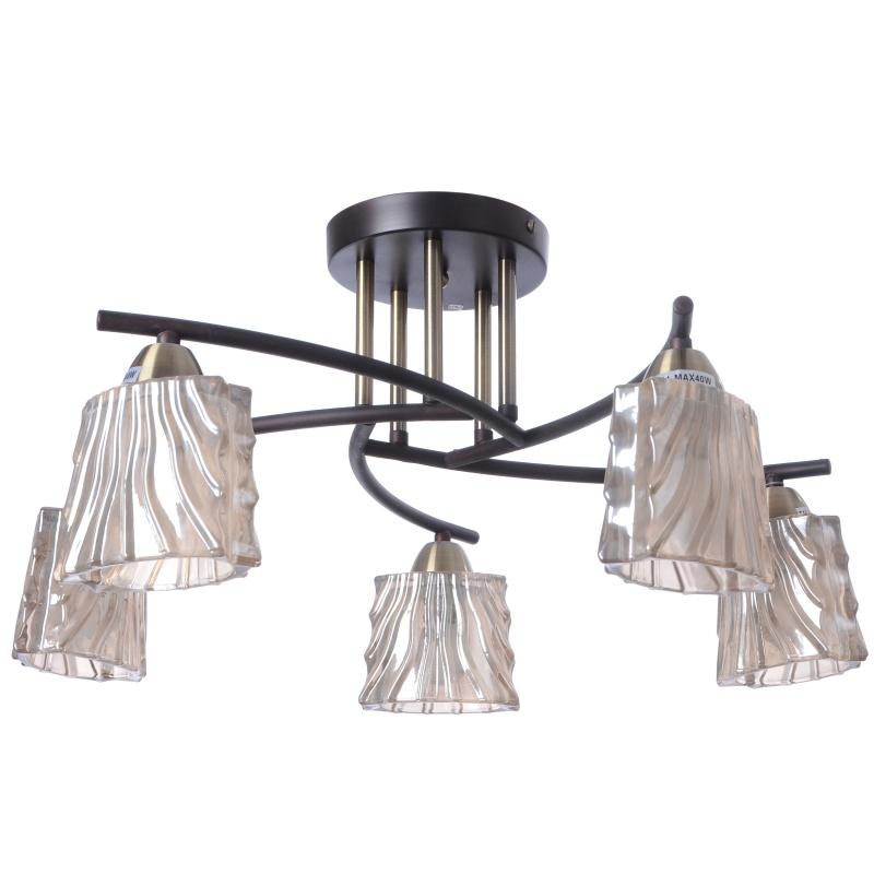 Люстра Brille BR-593S/5 E14 BZ+W (L66-060) - фото 2