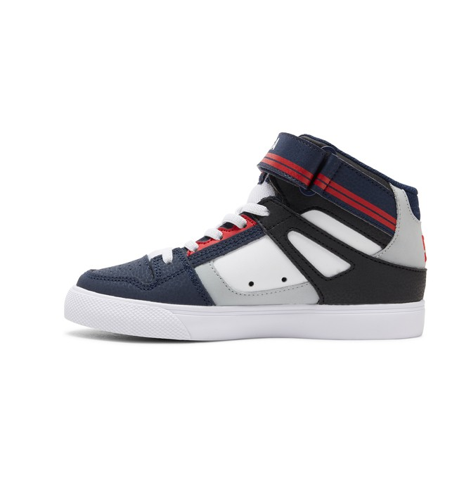 Кросівки DC Shoes Kids Pure High Top р. 32,5/1,5/20,8 см Темно-синій/Білий - фото 2