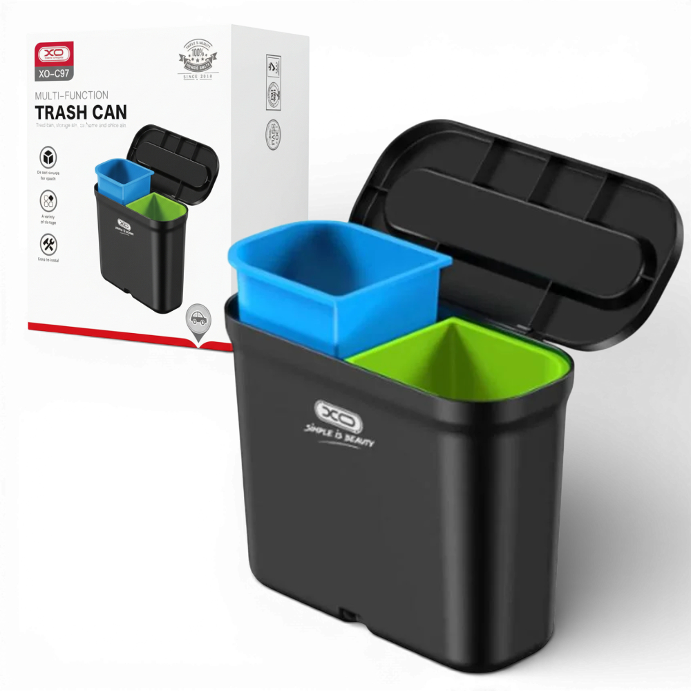 Сміттєвий контейнер автомобільний Xo в машину (XO-C97)