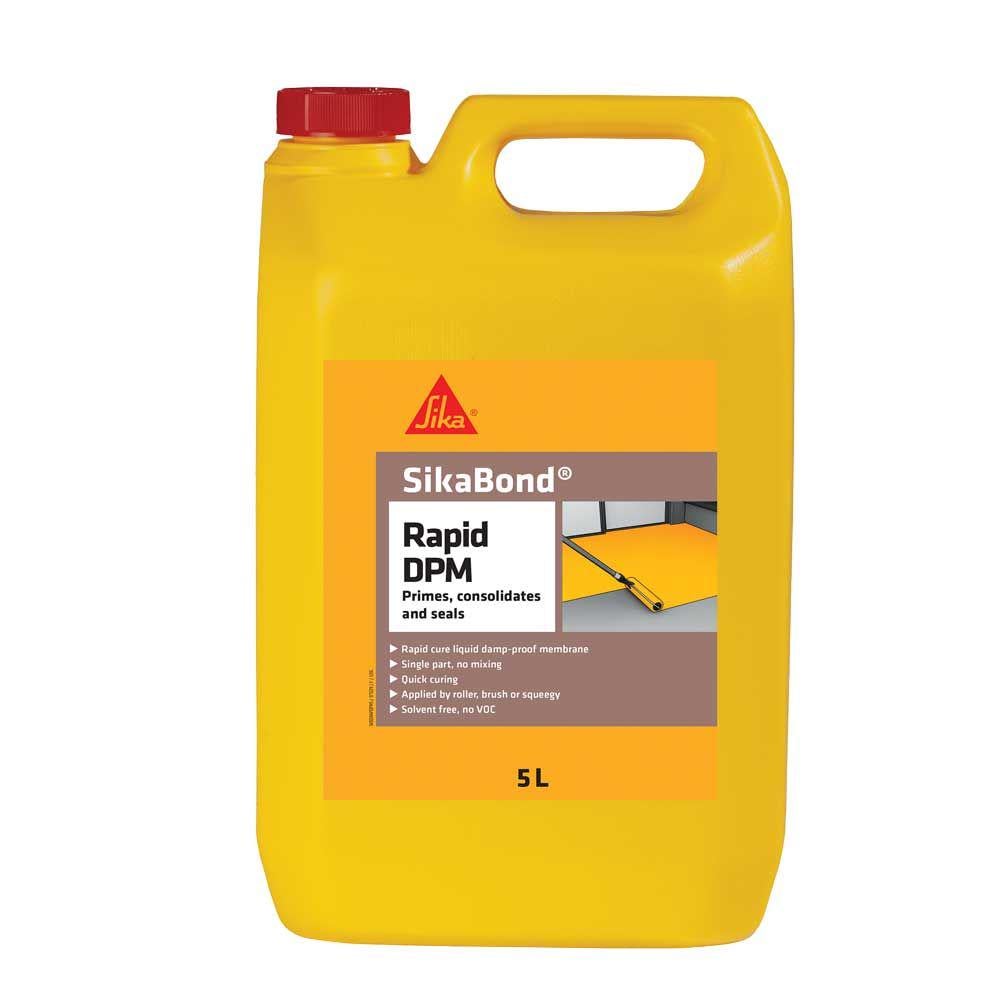 Грунтовка для всех паркетных клеев SikaBond Rapid DPM однокомпонентная полиуретановая 5 л Грунтовка для всех паркетных клеев SikaBond Rapid DPM однокомпонентная полиуретановая 5 л