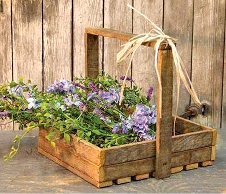 Корзинка подарочная из дерева Винсент Капучино (ПДК-001609) Корзинка подарочная из дерева Винсент Капучино (ПДК-001609)