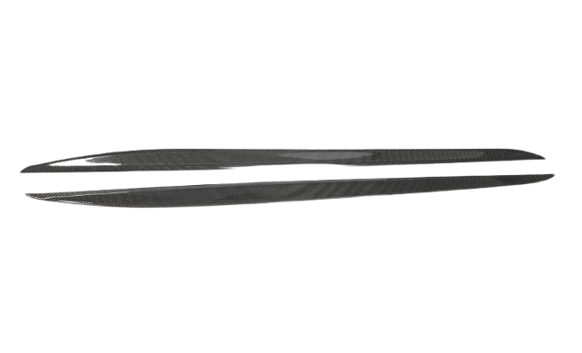Накладки на пороги DDCarbon V2 для BMW 4 G22/23/26 2020-гг. натуральный карбон (137148)