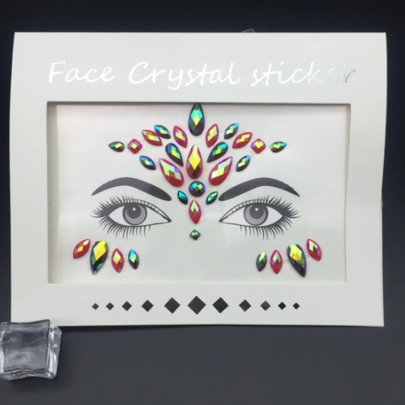 Камені для макіяжу карнавальні One size Різнокольоровий (9088/18) - фото 2 Камені для макіяжу карнавальні One size Різнокольоровий (9088/18) - фото 2