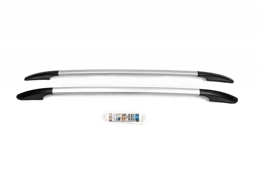Рейлинги Omsa Line Solid 2 шт. для Dacia Sandero 2007-2013 алюминий и пластик Серый