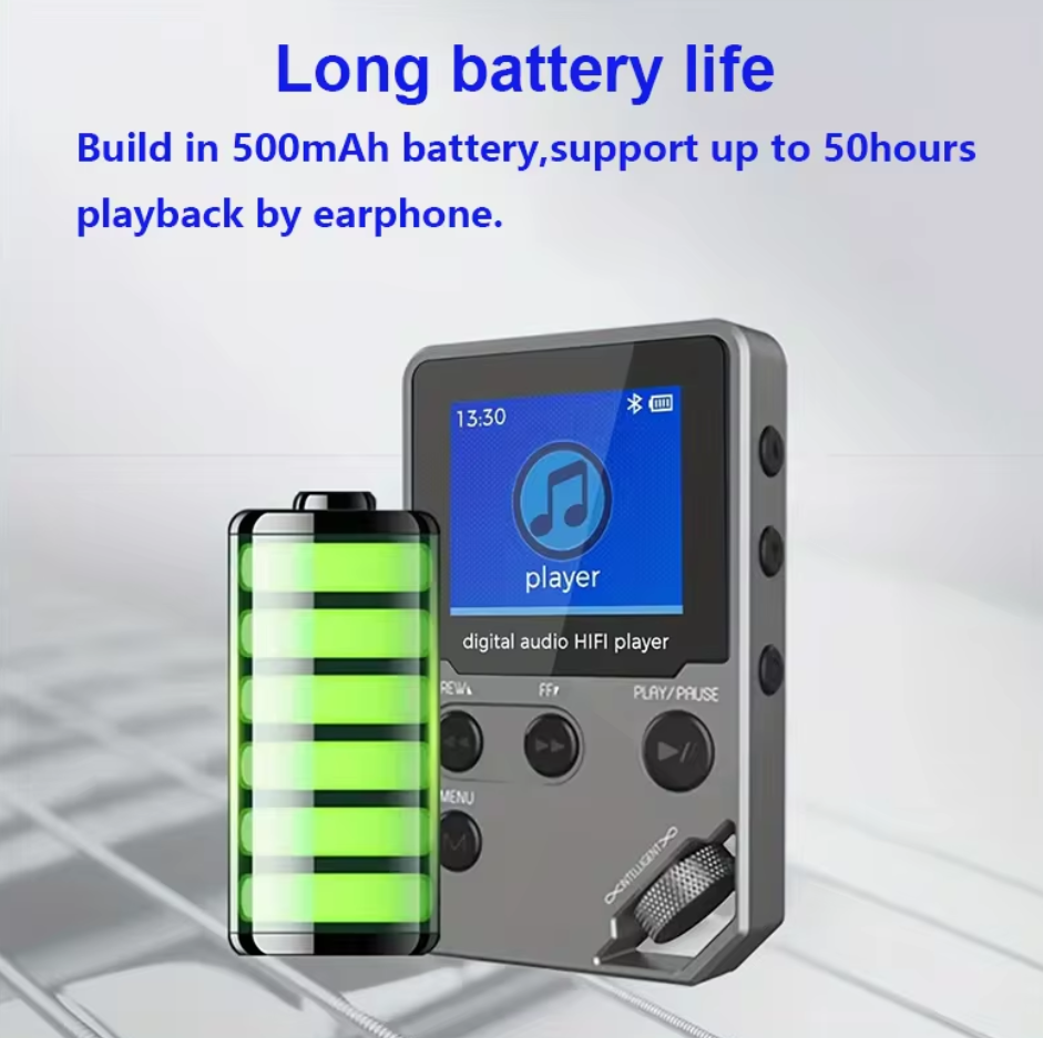 MP3-плеєр з Bluetooth C5 Hi-Fi Lossless Audio 8 Гб - фото 6