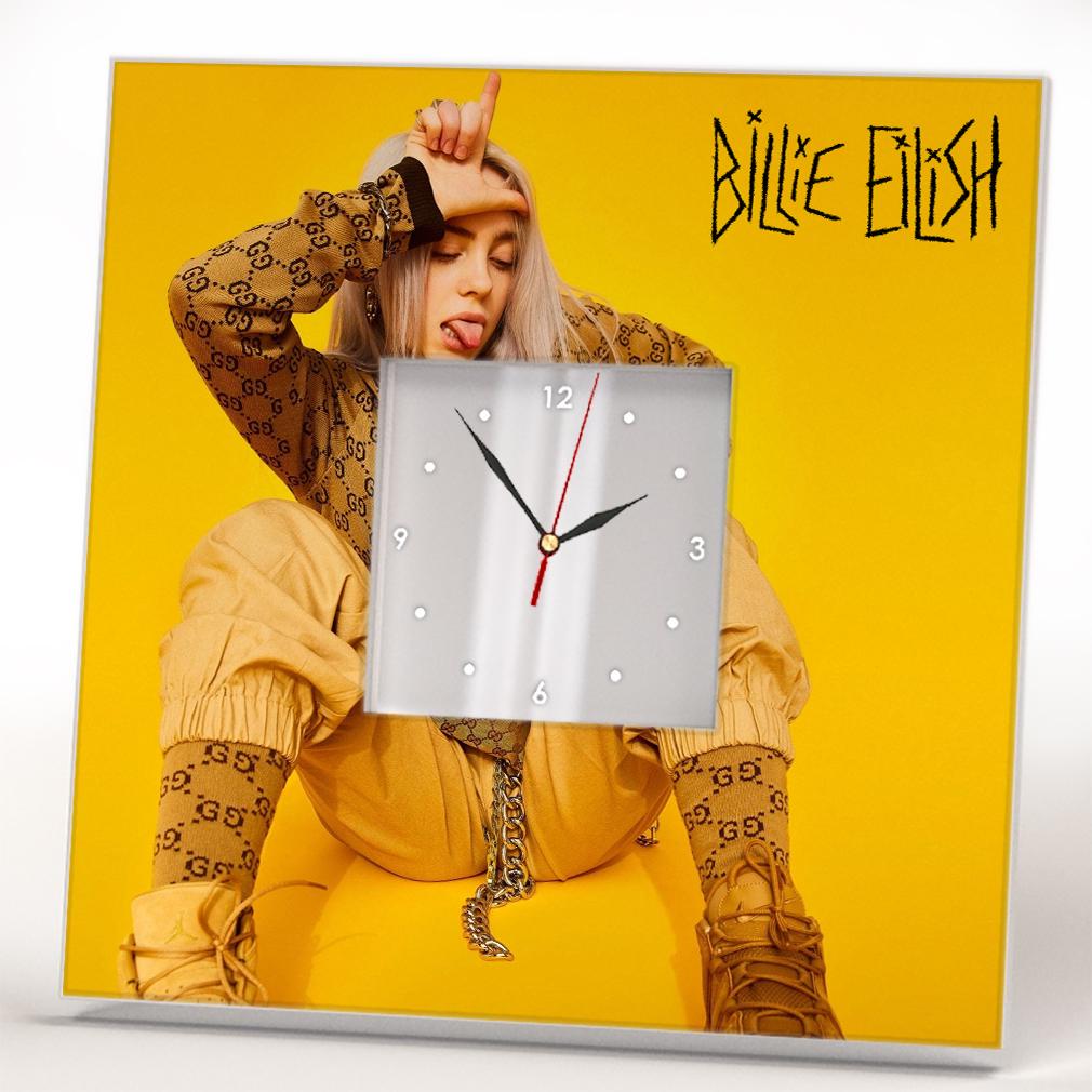Часы Певица Билли Айлиш 260x260 мм (C04359)