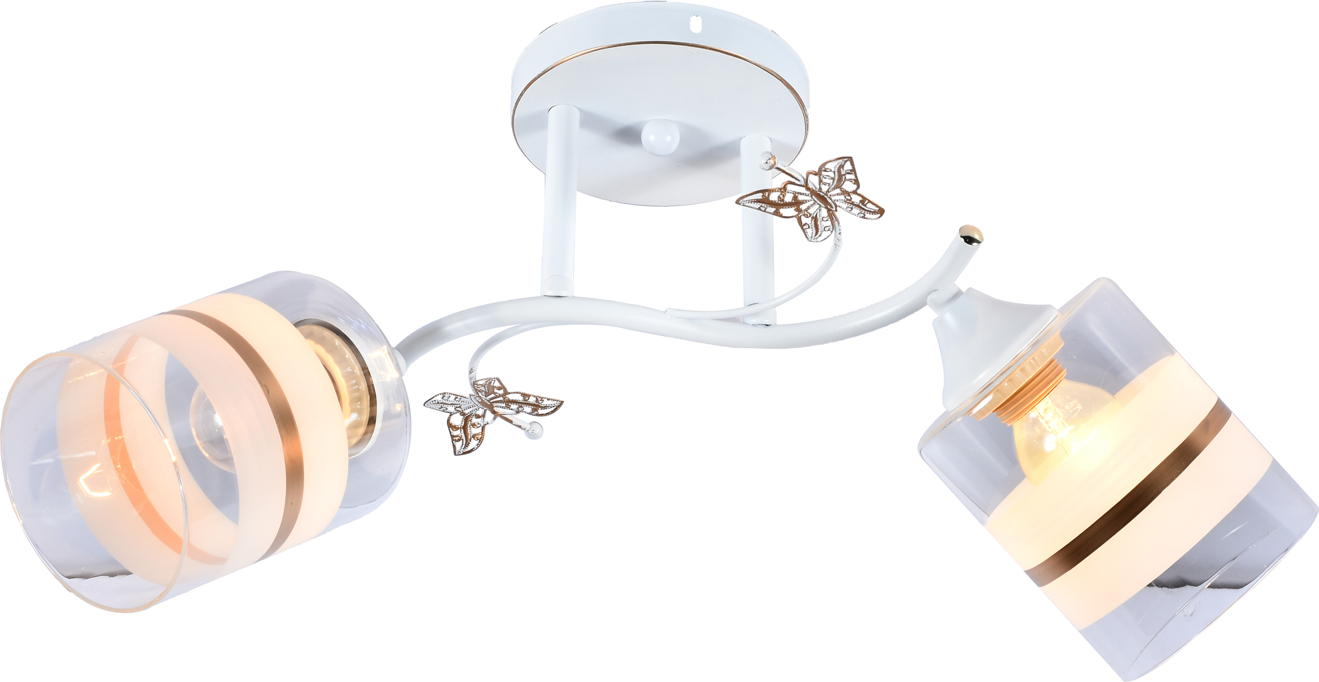 Люстра декоративная Interees IS DA5110-2 WH+GD