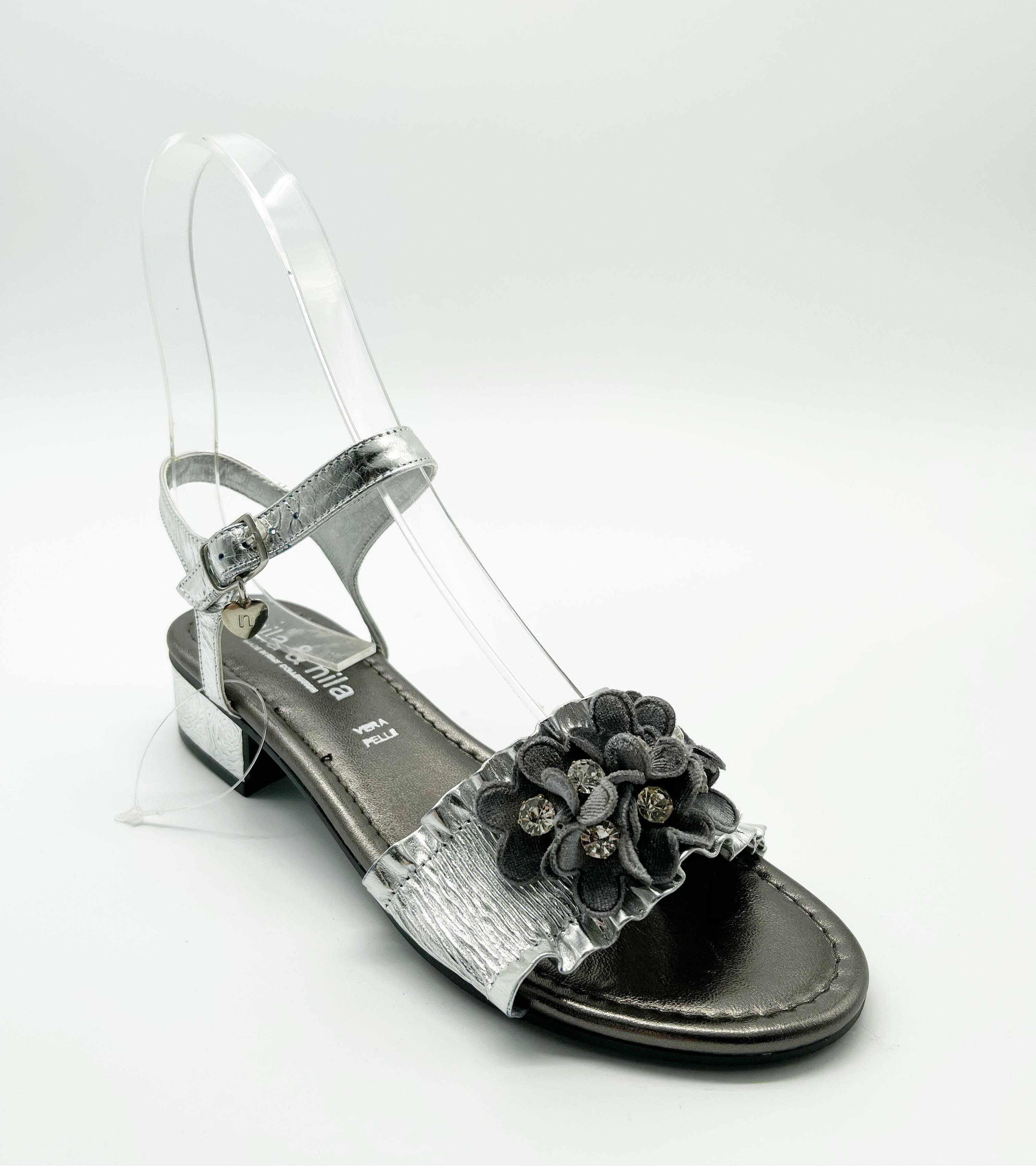 Босоножки женские NilaNila NN122 р. 37 Серебро