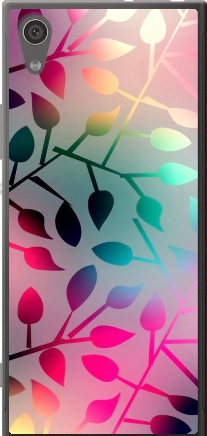 Чехол на Sony Xperia XA1 G3112 Листья (2235u-964-42517) Чехол на Sony Xperia XA1 G3112 Листья (2235u-964-42517)