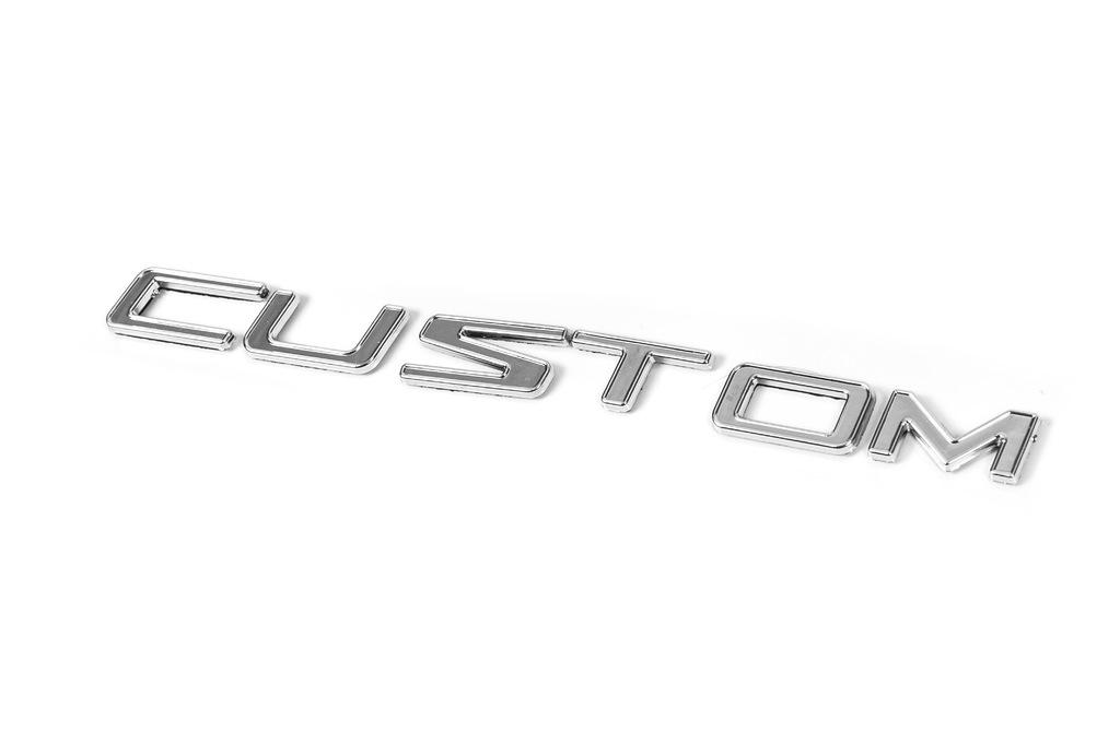 Надпись Custom Davs Auto для Ford Custom 2013-2022 гг. abs-пластик Хром Надпись Custom Davs Auto для Ford Custom 2013-2022 гг. abs-пластик Хром