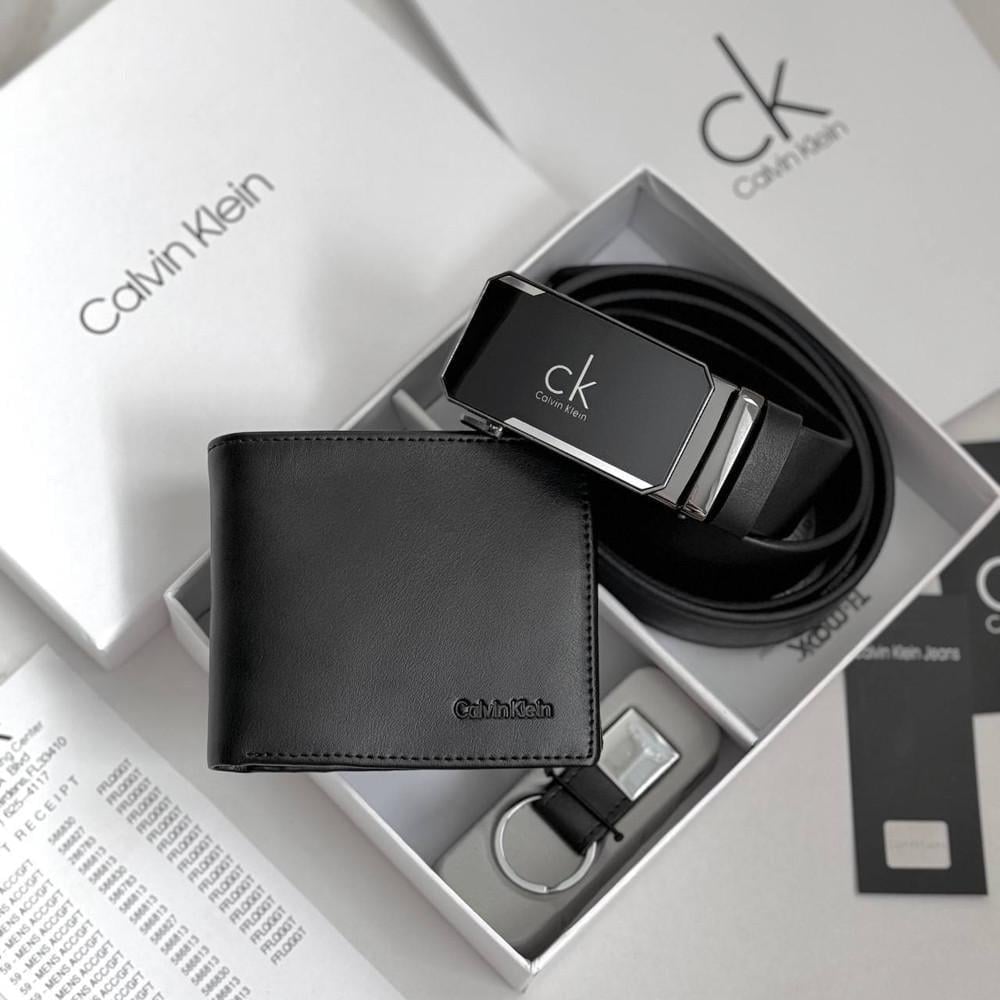 Подарочный набор мужской портмоне и ремень (407 PTR)