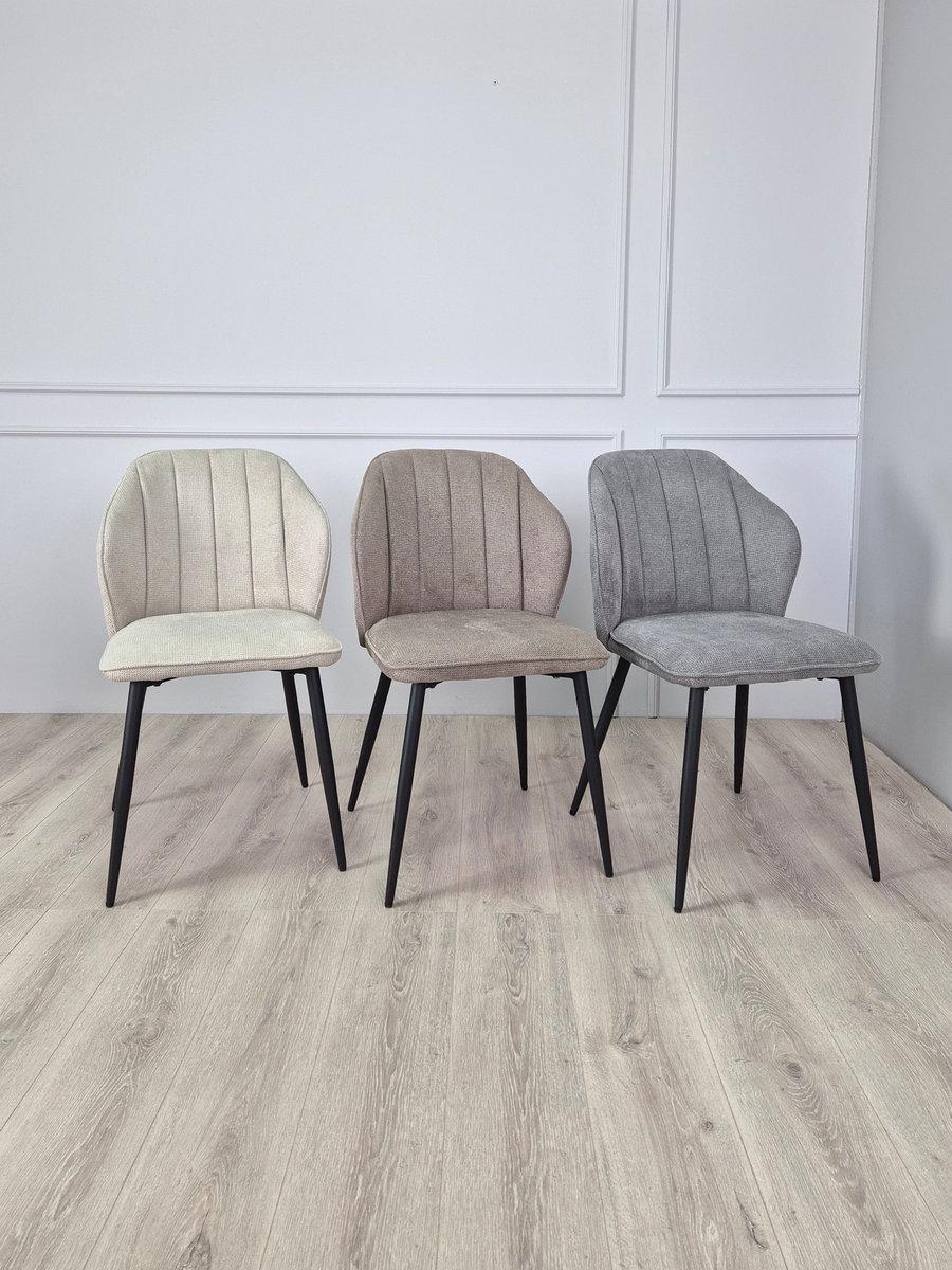 Стул кухонный тканевый NEIL Серый (26855019) - фото 7 Стул кухонный тканевый NEIL Серый (26855019) - фото 7