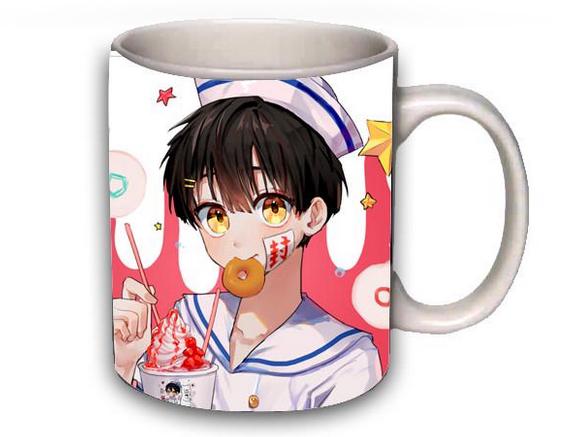 Чашка аниме Туалетный мальчик Ханако-кун Toilet-Bound Hanako-kun Белый (z1455)