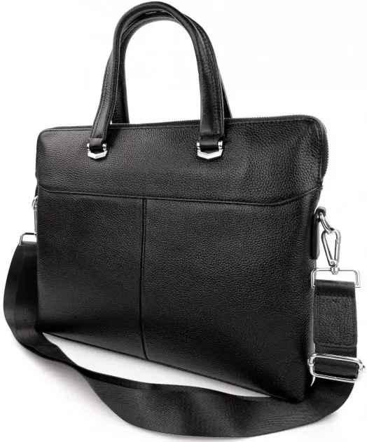 Сумка кожаная для документов Tiding Bag N15419 Черный