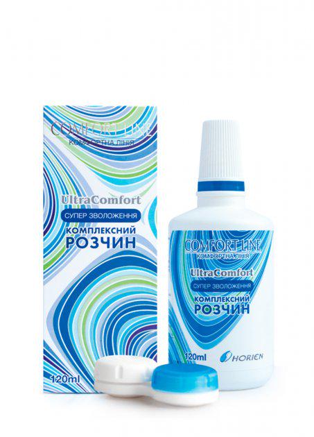 Раствор для контактных линз Horien Ultra Comfort 120 мл (/120/ультракомф/)