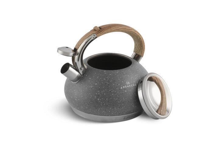 Чайник зі свистком для індукційної плити Edenberg EB-8811 з нержавіючої сталі 3 л Сірий (2530556727) - фото 1 Чайник зі свистком для індукційної плити Edenberg EB-8811 з нержавіючої сталі 3 л Сірий (2530556727) - фото 1