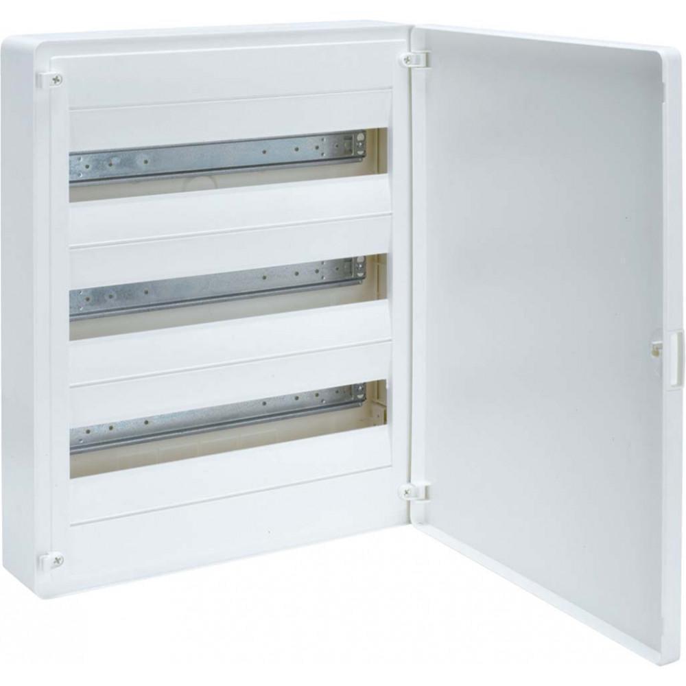 Щит накладний Hager Golf 54/3х18 модулі з дверцятами Білий (28176683)