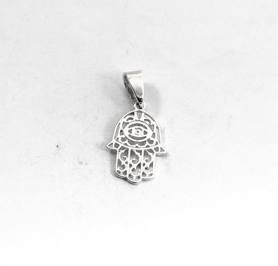 Кулон оберег Maxi Silver 9581 Рука хамса (89581)