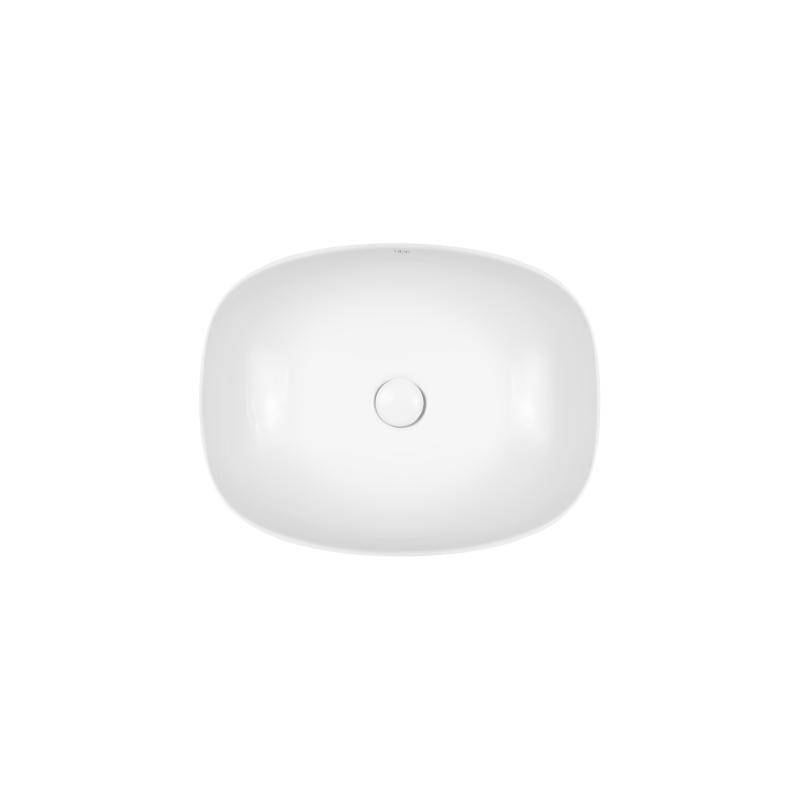 Раковина-чаша Q-tap Cardinal с донным клапаном White (QT04117050TW)
