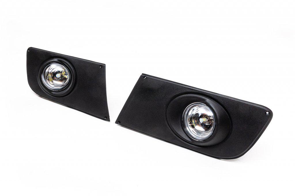 Противотуманки GPlast для Volkswagen Amarok 2010-2022 гг. abs-пластик Черный