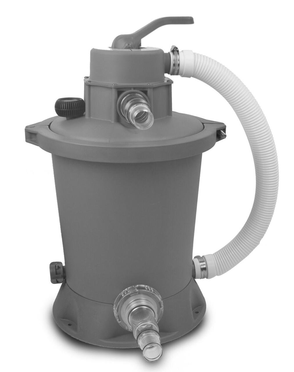 Бассейн каркасный Exit Toys с наземным куполом/нагревом воды/песочным фильтром 400х200х100 см Черная кожа (2417729372) - фото 4 Бассейн каркасный Exit Toys с наземным куполом/нагревом воды/песочным фильтром 400х200х100 см Черная кожа (2417729372) - фото 4