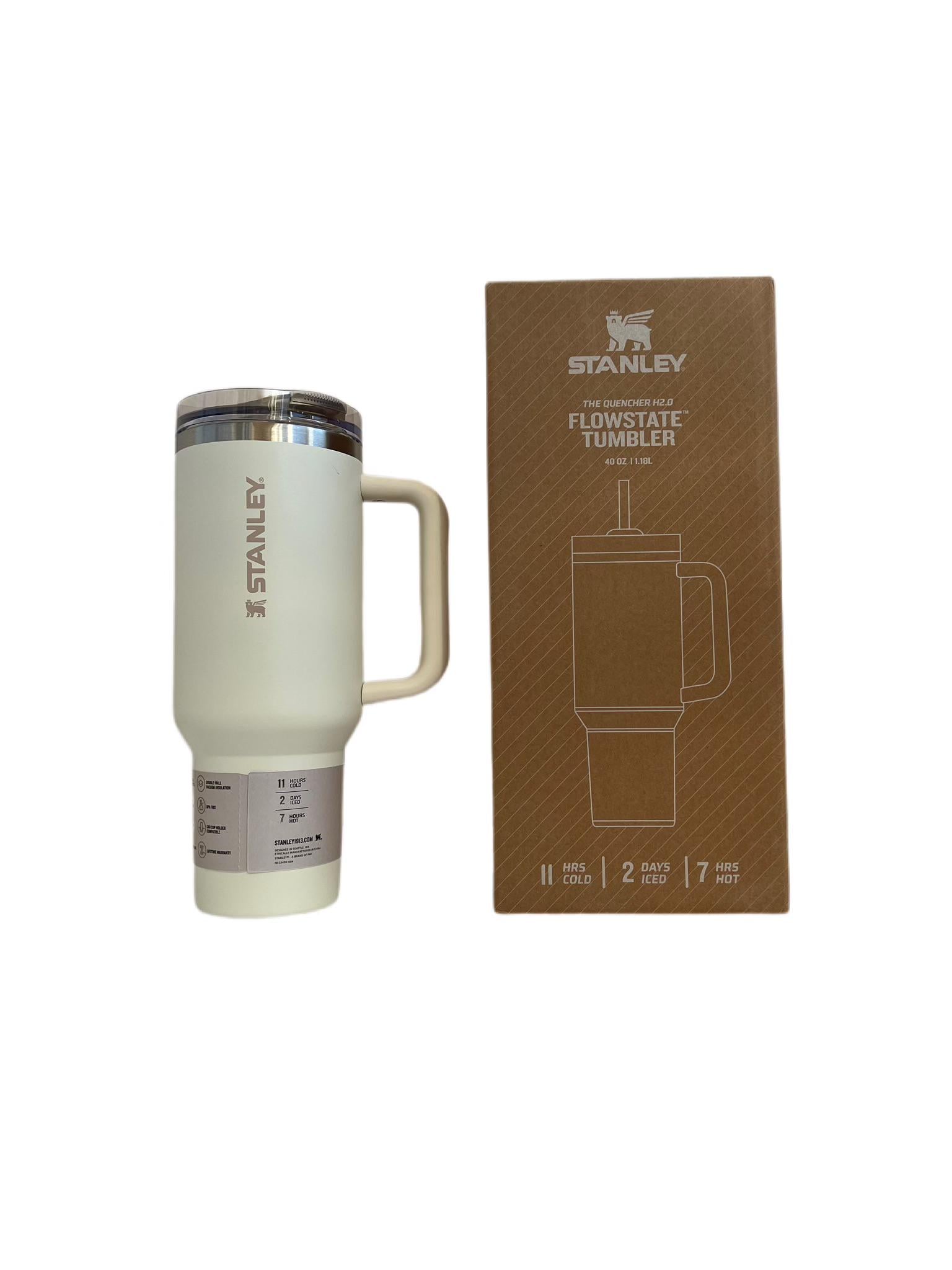 Термокухоль Stanley Tumbler The Quencher ProTour Flip Straw 40 oz 1180 мл Молочний (30466895)