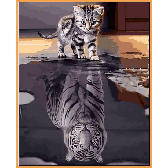 Картина за номерами Babylon "Душа тигра" 40x50 см (NB2181)
