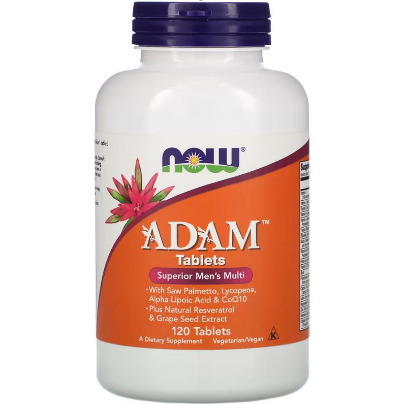 Вітаміни Now Foods Adam Superior Men's Multi 120 таблеток