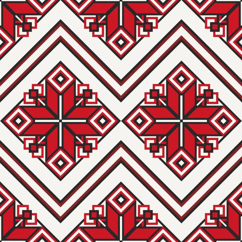 Картина по номерам ART CRAFT Традиционный орнамент лак 30х30 см (2987253264)