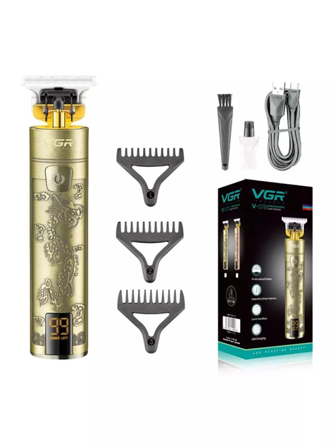 Машинка для стрижки VGR V-076 3 насадки