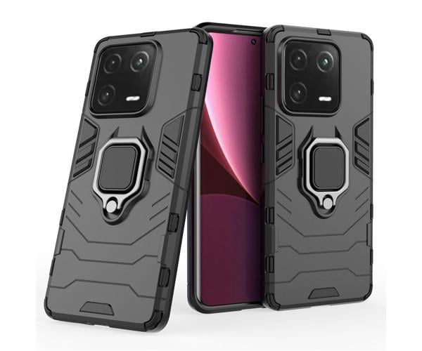 Чехол накладка Ricco Black Panther Armor для Xiaomi 13 Черный - фото 2 Чехол накладка Ricco Black Panther Armor для Xiaomi 13 Черный - фото 2