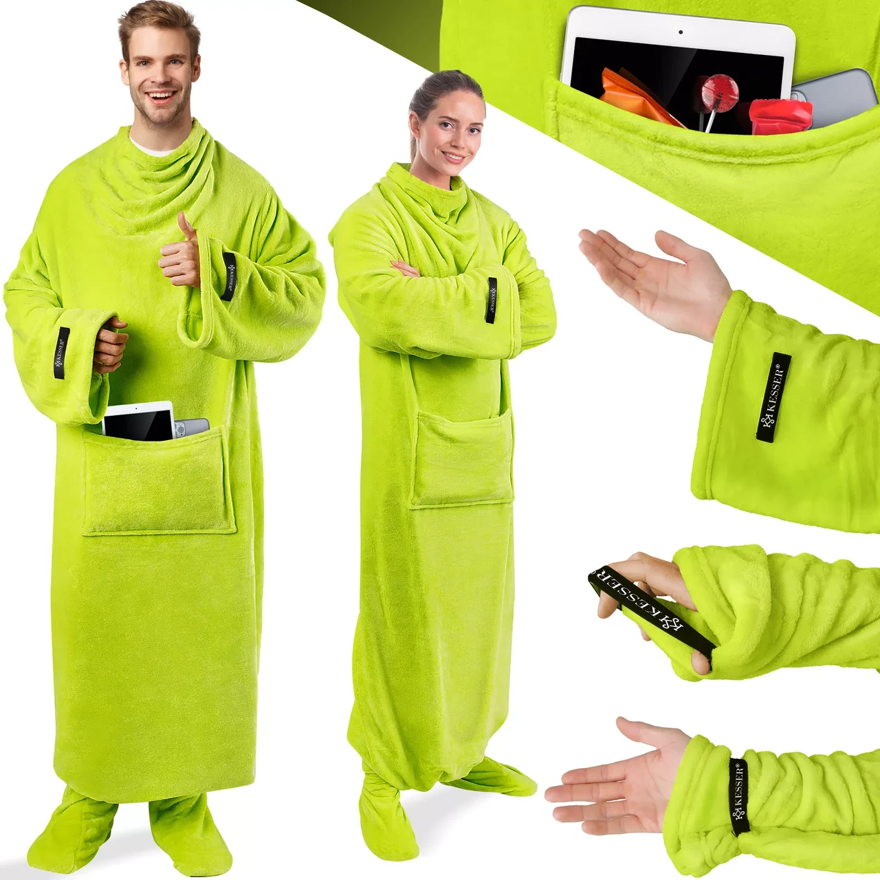 Одеяло-плед KESSER 200x140 см (225262457139gn-200x140) - фото 2