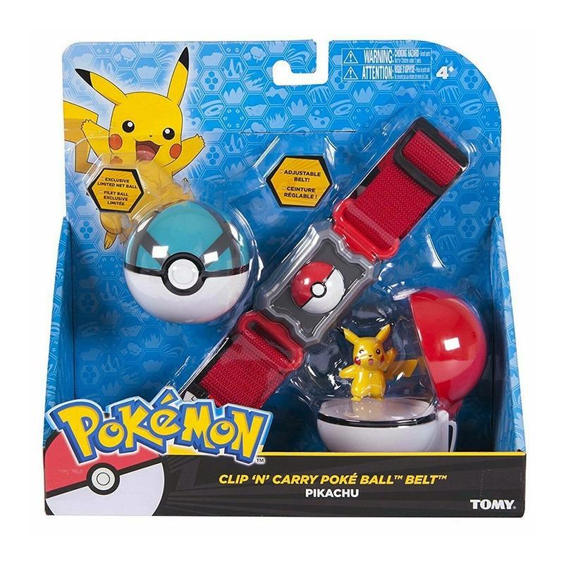 Набор Tomy для тренировки Покемона: фигурка Пикачу/2 покебола/ремень Poke ball belt (T18889)