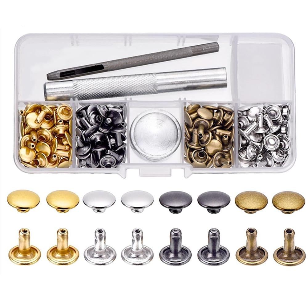 Набор для установки двусторонних хольнитенов с 100 хольнитенов Разноцветный (7246)