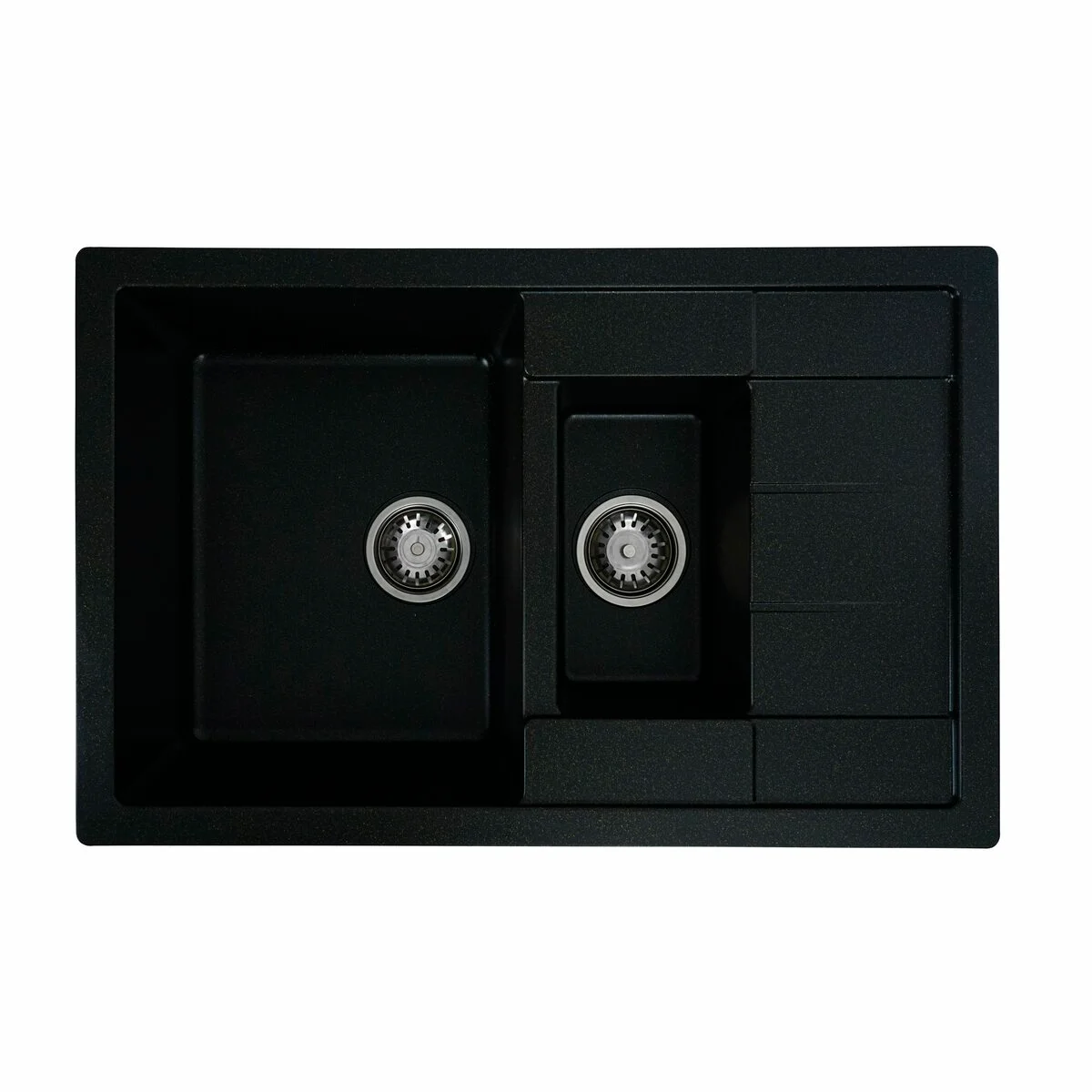 Мойка для кухни гранитная Platinum 7850W Toskana Черный матовый Gold (SP000027968) Мойка для кухни гранитная Platinum 7850W Toskana Черный матовый Gold (SP000027968)