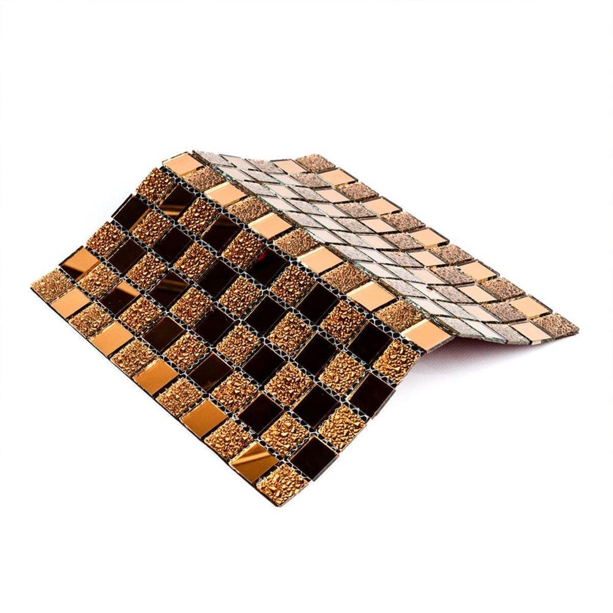 Мозаїка з декоративного скла 298х298х4,5 мм (3DPanda-2360) - фото 7