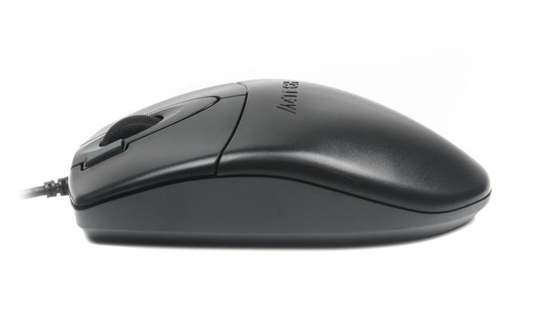 Компьютерная мышка проводная A4Tech OP-620DS Black (26712259) - фото 4