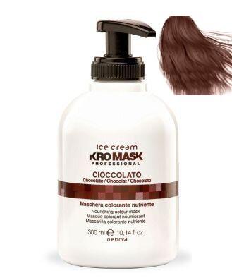 Тонирующая маска для волос Inebrya KroMask Colour Mask Chocolate 300 мл Шоколадный (1228278345) - фото 2 Тонирующая маска для волос Inebrya KroMask Colour Mask Chocolate 300 мл Шоколадный (1228278345) - фото 2