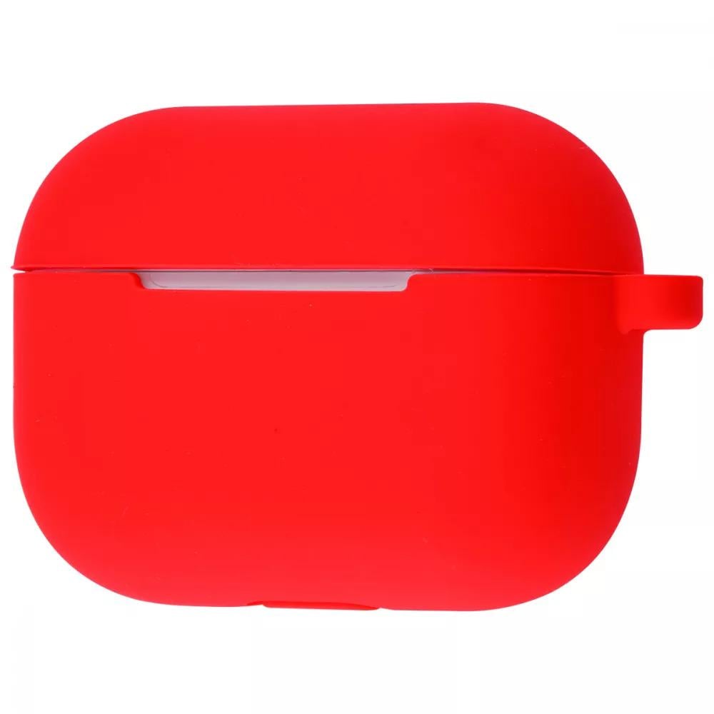 Чохол Silicone Case New для навушників AirPods Pro з карабіном Red (e3c72831)