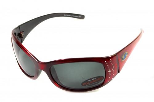 Очки поляризационные BluWater Biscayene Red Polarized Grey (10085905) - фото 1