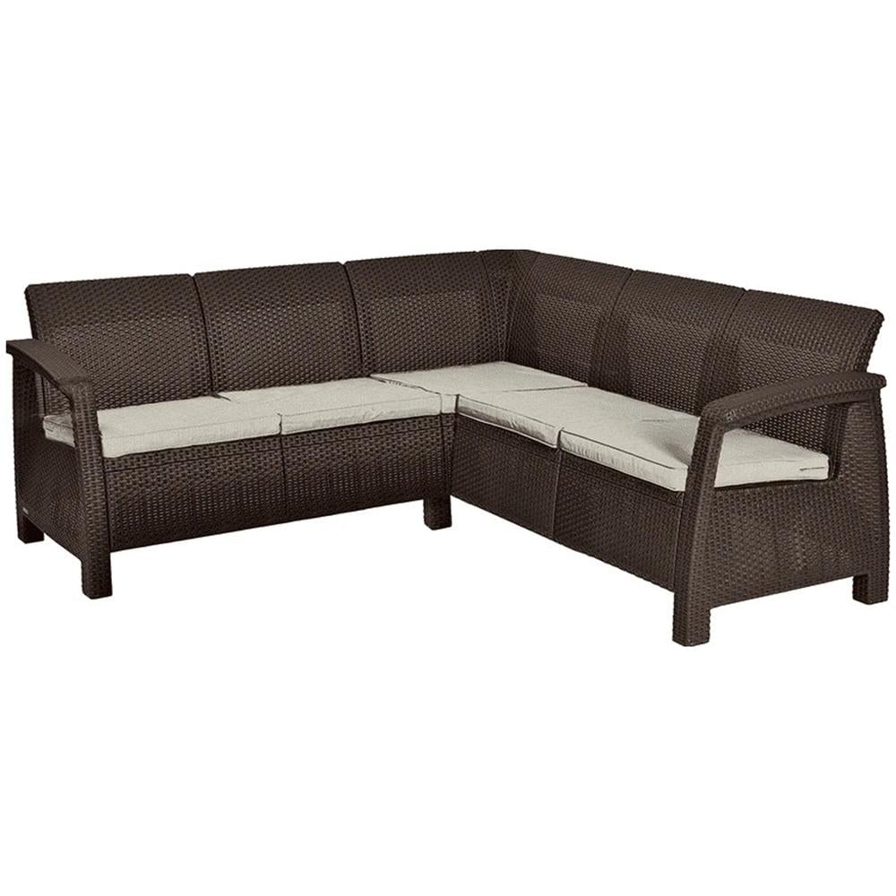 Диван садовий Keter Corfu Relax Brown (258950)