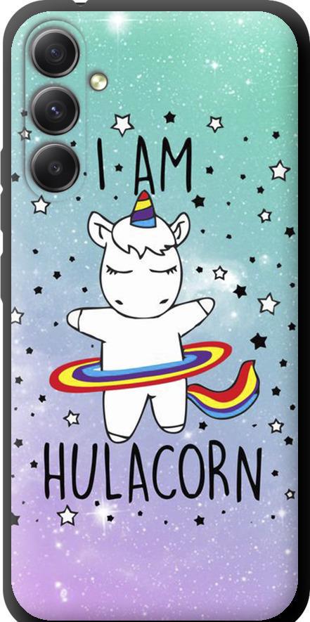 Чехол на Samsung Galaxy A34 A346E I'm hulacorn (3976b-2936-42517)