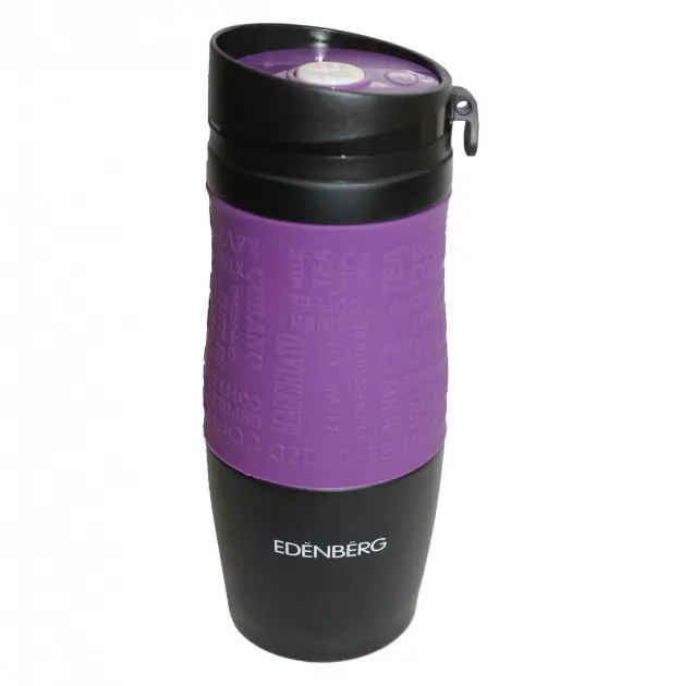 Термокружка Edenberg EB-625-Purple 380 мл Фіолетовий (8-6-4204746)