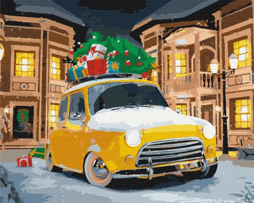 Картина по номерам Brushme Доставка праздника 40x50 см (BSM-B52733)