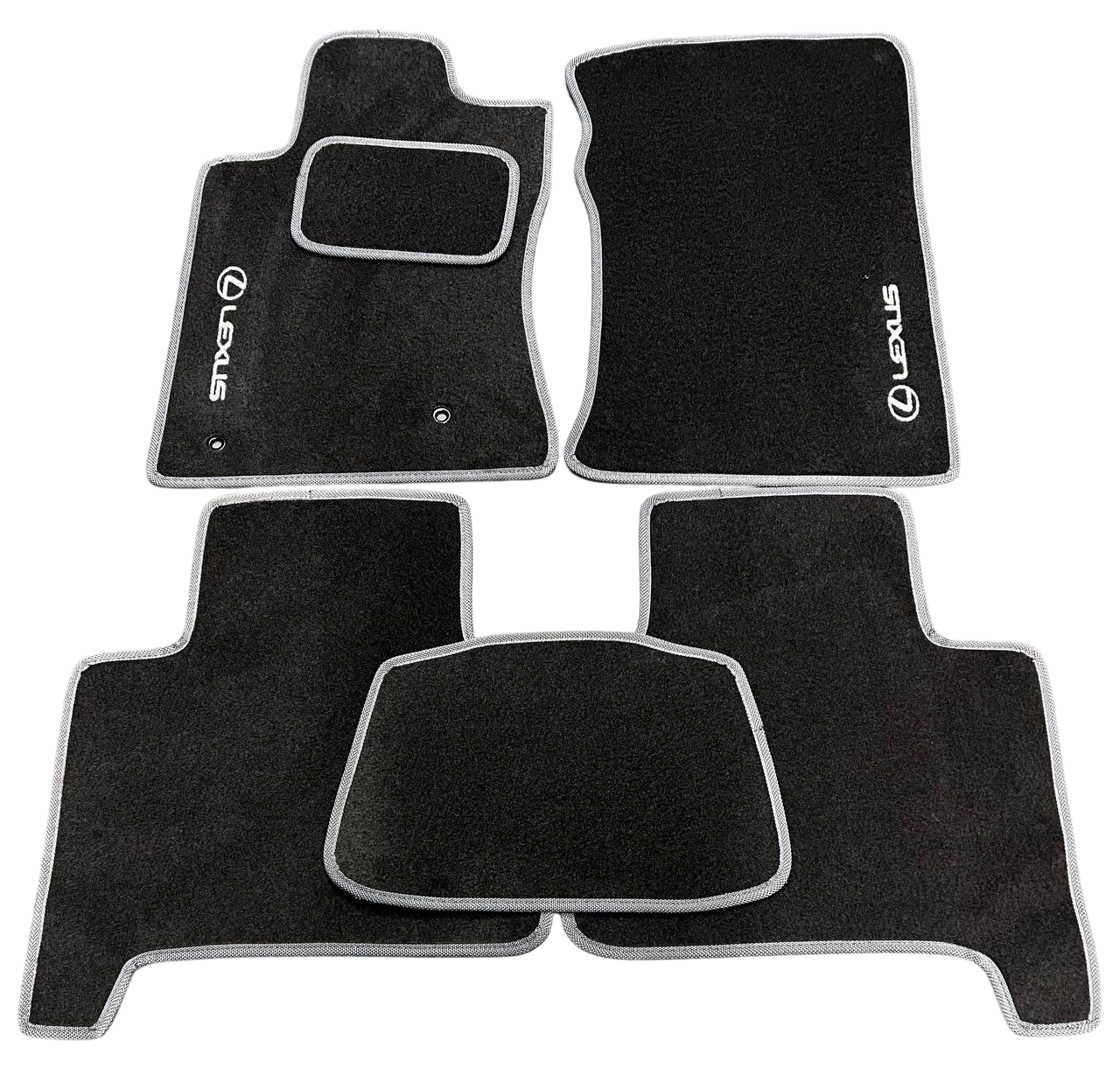 Килимки в салон ворсові для Lexus GX470 2002-2009 5 шт. Чорний (27326828)