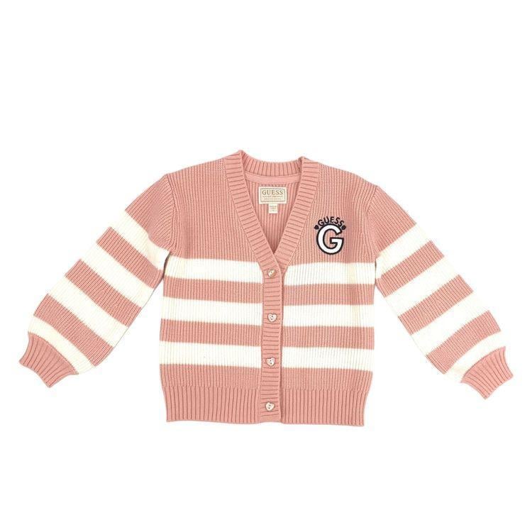 Кардиган GUESS K4YR06Z3FU0 96 см 3 роки Пудровий (32540436) Кардиган GUESS K4YR06Z3FU0 96 см 3 роки Пудровий (32540436)