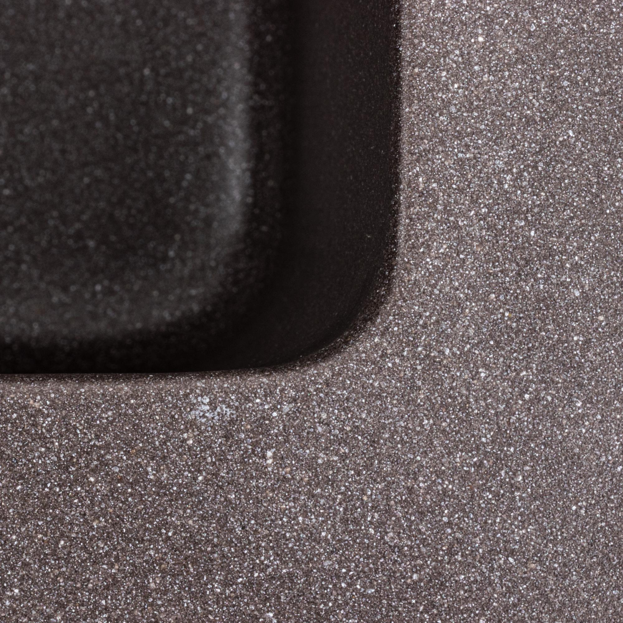 Мийка кухонна Platinum PLS-A39659 гранітна прямокутна 780x450 мм Коричневий (25961123) - фото 7 Мийка кухонна Platinum PLS-A39659 гранітна прямокутна 780x450 мм Коричневий (25961123) - фото 7